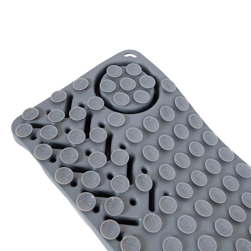 Close up of the raised nub texture on the Tough Lick Mat