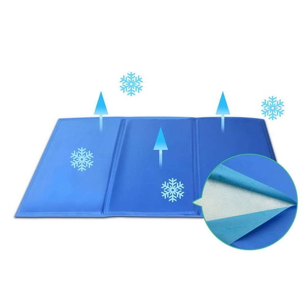 Dog Cooling Mat XL showing the pressure-activated cooling gel inside